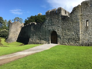 Fototapeta na wymiar Irish Castle Entrance