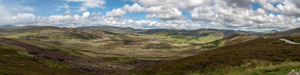 Fototapeta na wymiar Typical landscape in Scotland