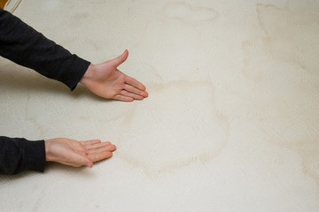 stains on a old mattress