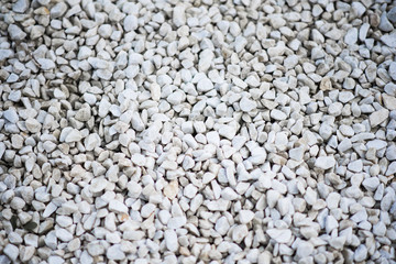 White stone wall texture and background, selective focus