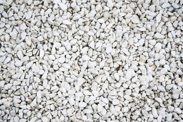 White stone wall texture and background, selective focus