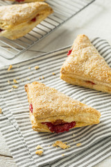 Homemade Cherry Turnover Pastries