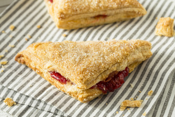 Homemade Cherry Turnover Pastries