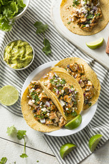 Homemade Chicken Tacos with Onion