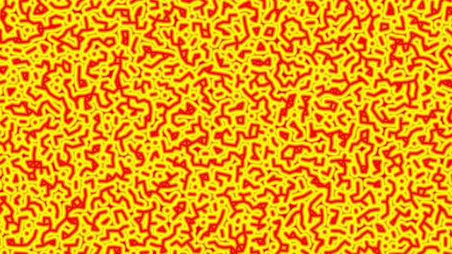 microscopic bacterial infection simulation SEAMLESS LOOP SIX SECONDS