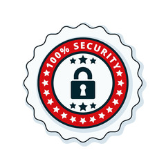 Secure label illustration