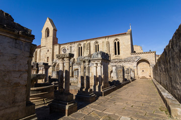 Fototapeta na wymiar Monastery of Santa Clara Velha in Coimbra, Portugal