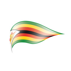 Zimbabwe flag, vector illustration