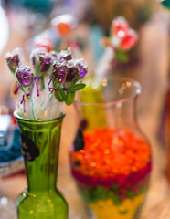 Sweet Candy Dessert Table at Event 