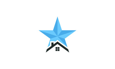 Obraz premium logo star home