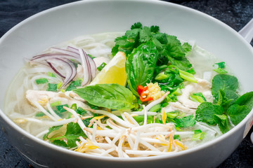 Vietnamese soup Pho GA