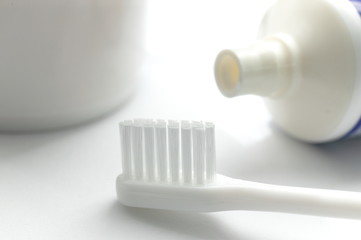 Fototapeta na wymiar 歯磨き