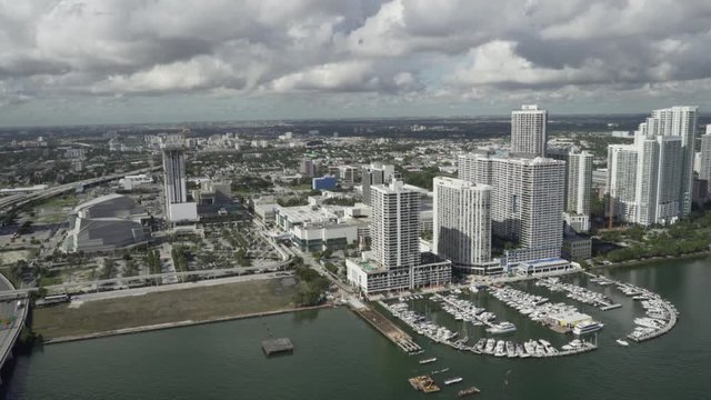 Miami aerial view 48