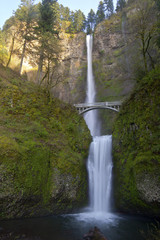 Multnomah Falls in Oregon state.