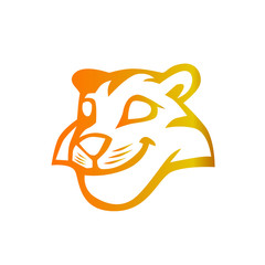 tiger head logo icon