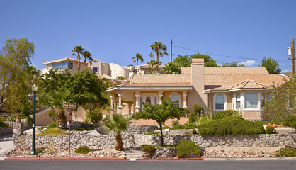 A large house in Boulder city Nevada.