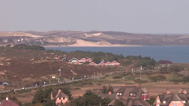 View from Uwe dune on Sylt island in northern part of Germany. Blick von der Uwe-D&uuml;ne auf Sylt, Deutschland.