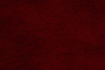 Fototapeta premium Red leather texture background.