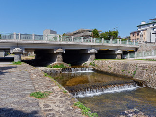 兵庫県芦屋市 芦屋川にかかる業平橋