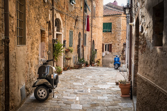 Fototapeta Campiglia Marittima, Province of Livorno, Tuscany, Italy
