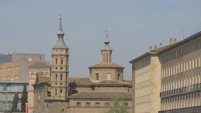 Side view of San Juan de los Panetes Church