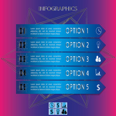 infographics for business presentations vector EPS10