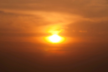 Sunset abstract background