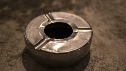 Close up of an ashtray
