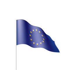 European union flag, vector illustration
