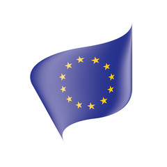 European union flag, vector illustration