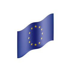 European union flag, vector illustration