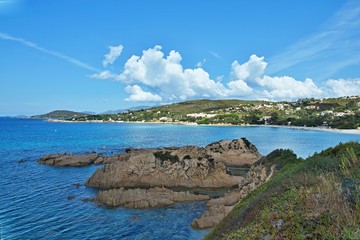 Corsica-view to coast by Le Ruppione