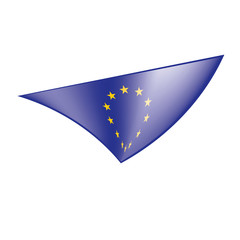 European union flag, vector illustration