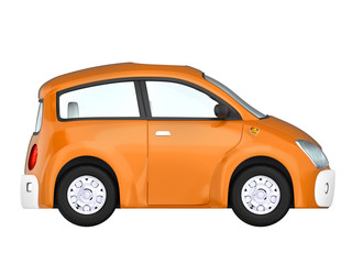 small cute car side