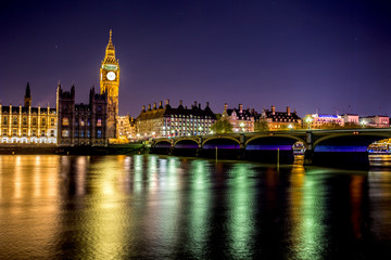 Obraz premium Amazing Night view of Big Ben 