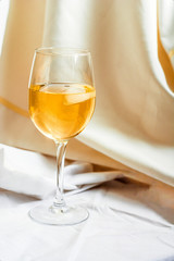 white wine glass