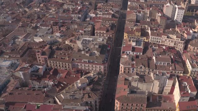 Aerial view of buildings