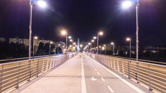 Timelapse of Puente de La Almozara 