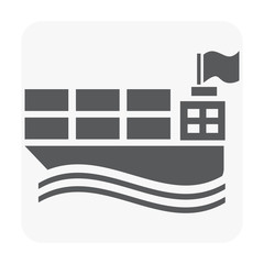 cargo ship icon