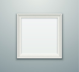Empty White Frame