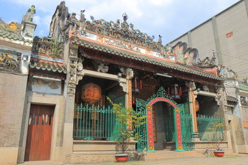 Thien Hau temple in Chinatown Ho Chi Minh City Vietnam. Thien Hau temple is a Chinese style temple of the Chinese sea goddess Mazu in Chinatown.