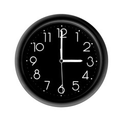 round black clock
