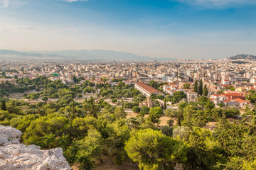 Fototapeta na wymiar City of Athens in Greece