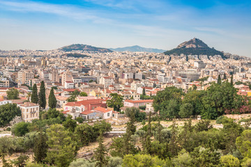 Fototapeta na wymiar Athens in Greece