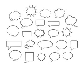 Vector Speech Bubbles
