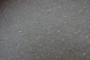 sugar particles, macro