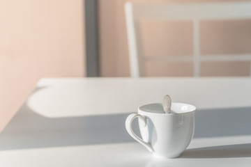 Fototapeta premium Coffee cup on table