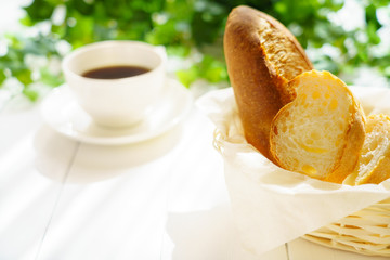 パンとコーヒー