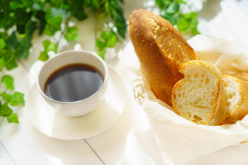 パンとコーヒー