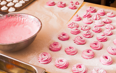 Home cooking marshmallow 